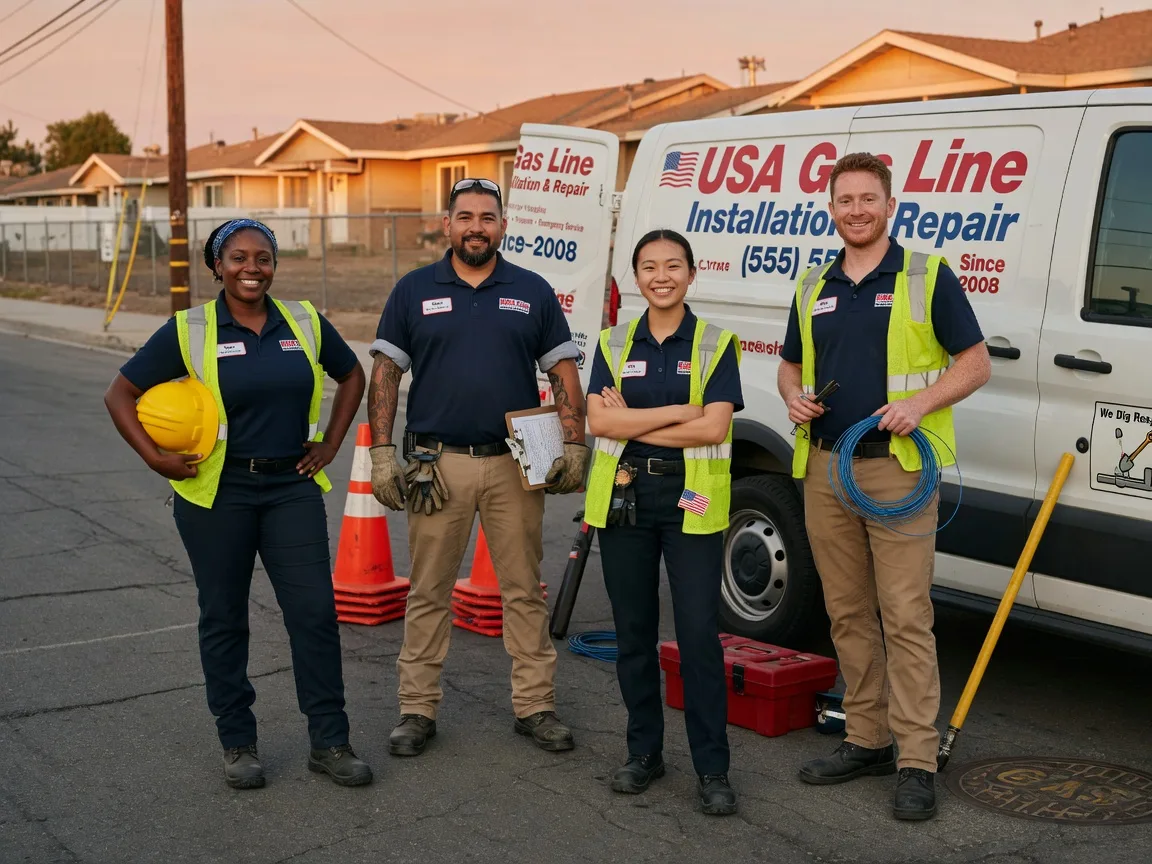 Gas Line Installation company in Edmond, WV
